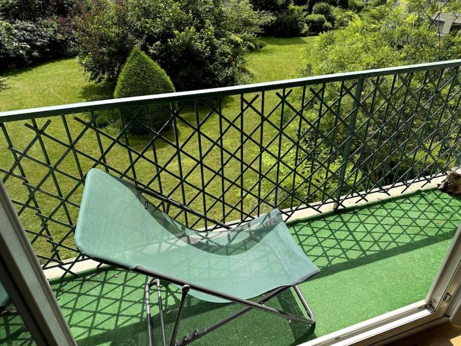 Superbe Appartement Avec Belle Vue Jardin Paris Exterior foto