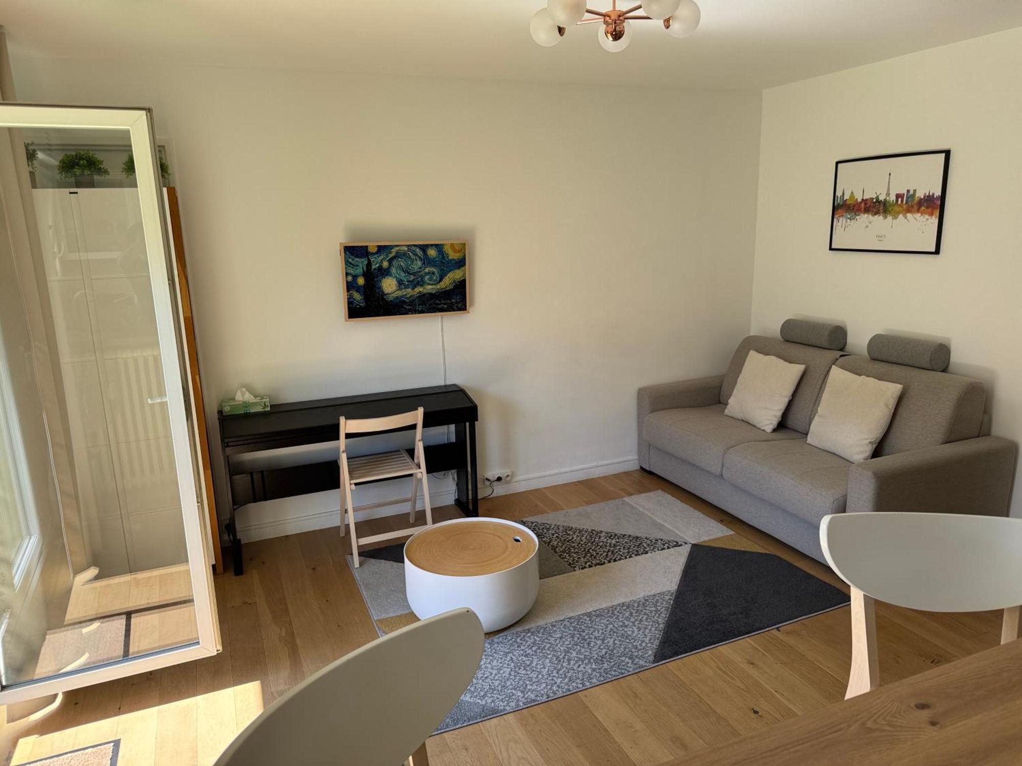 Superbe Appartement Avec Belle Vue Jardin Paris Exterior foto